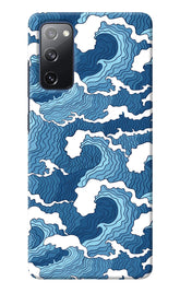 Blue Waves Samsung S20 FE Back Cover